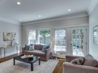 sitting room details - historic charm in NW DC - Ballard & Mensua Architecture