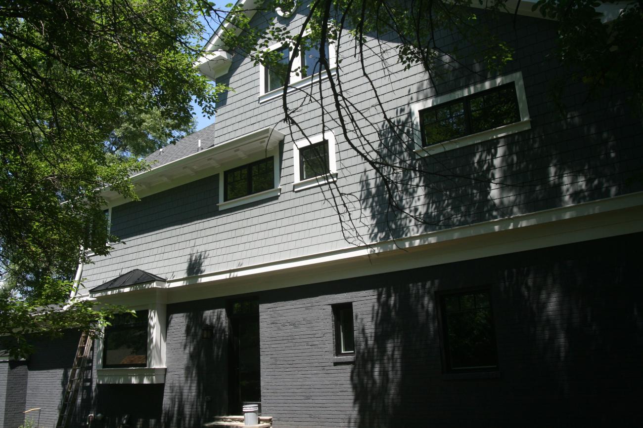 backyard view - McLean renovation - Smith project